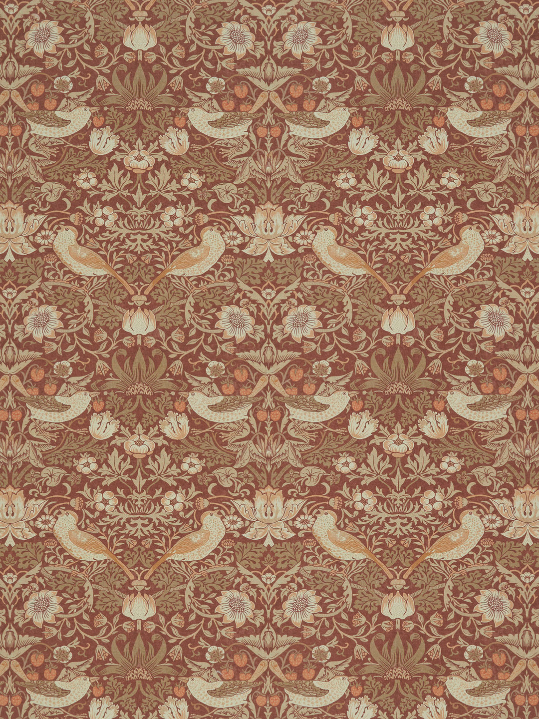 Bespoke Curtains | Strawberry Thief