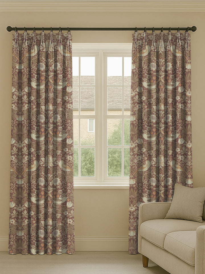 Bespoke Curtains | Strawberry Thief