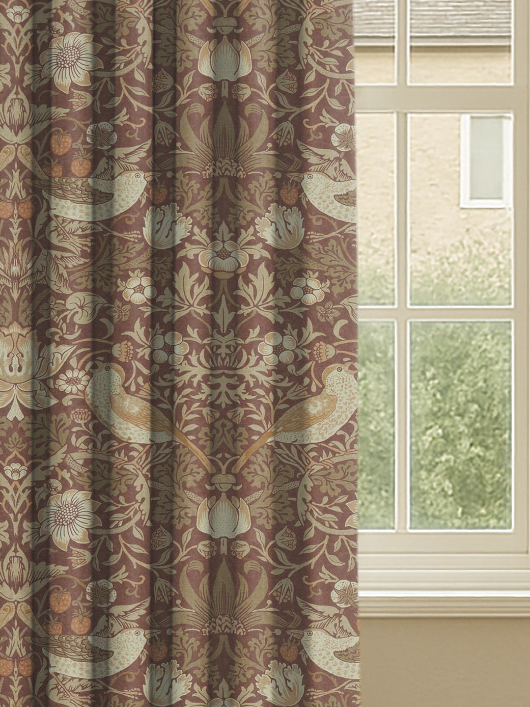 Bespoke Curtains | Strawberry Thief