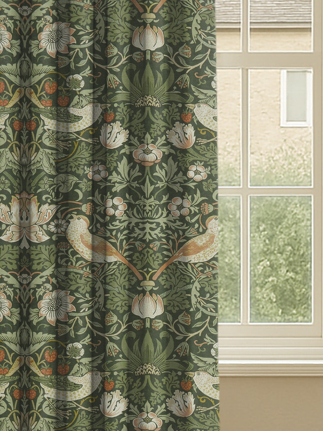 Bespoke Curtains | Strawberry Thief