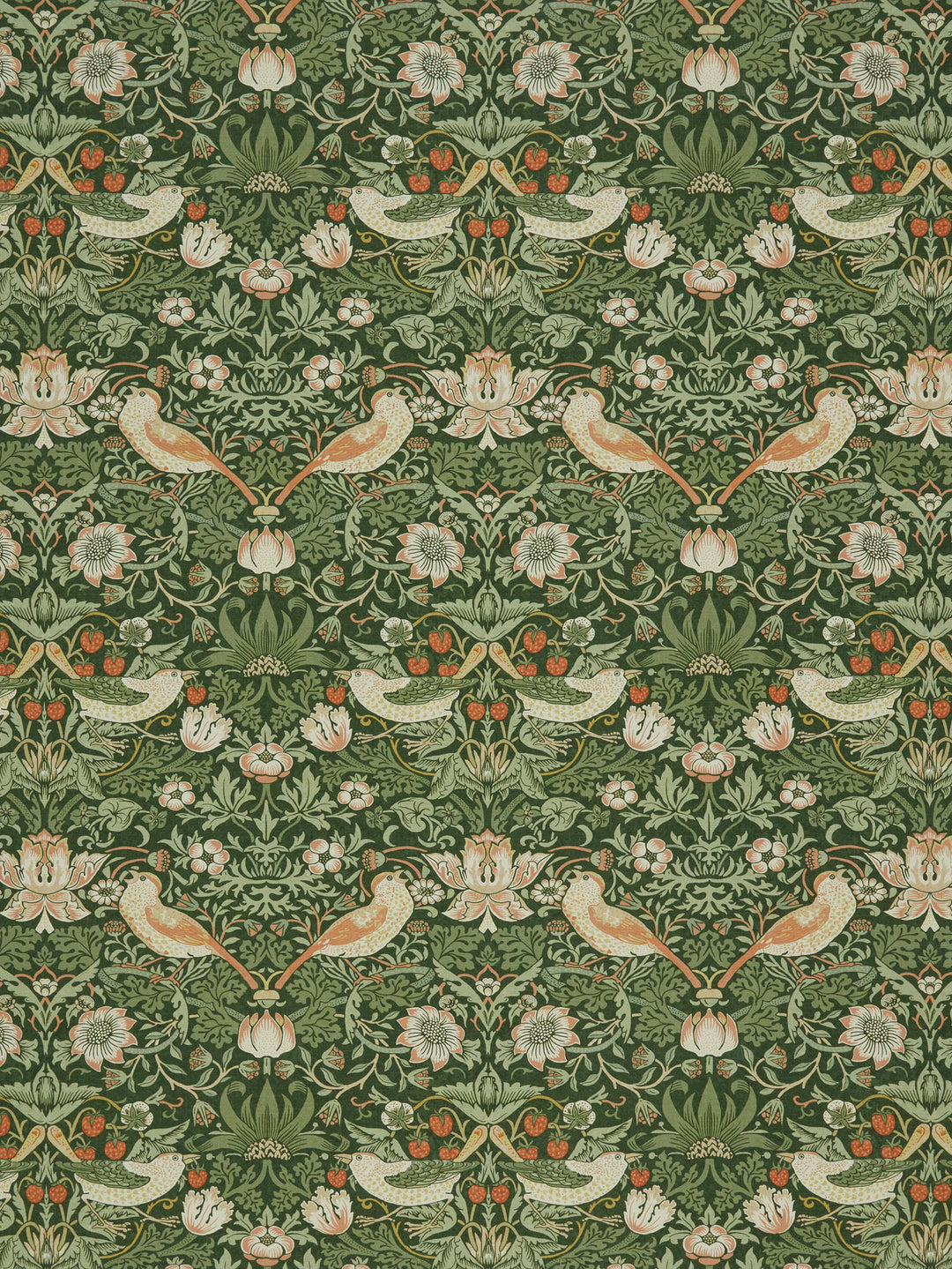 Bespoke Curtains | Strawberry Thief