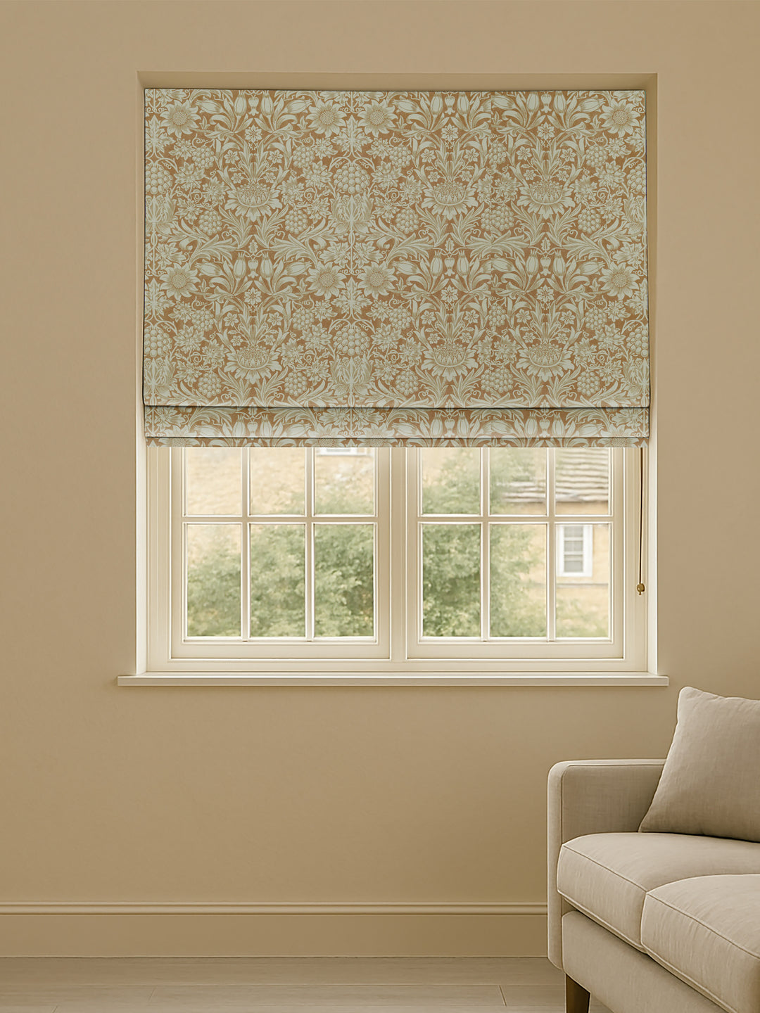 Roman Blind | Sunflower