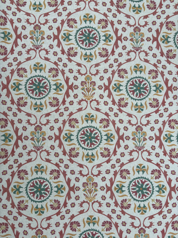 Edna New Linen - Red/Gold