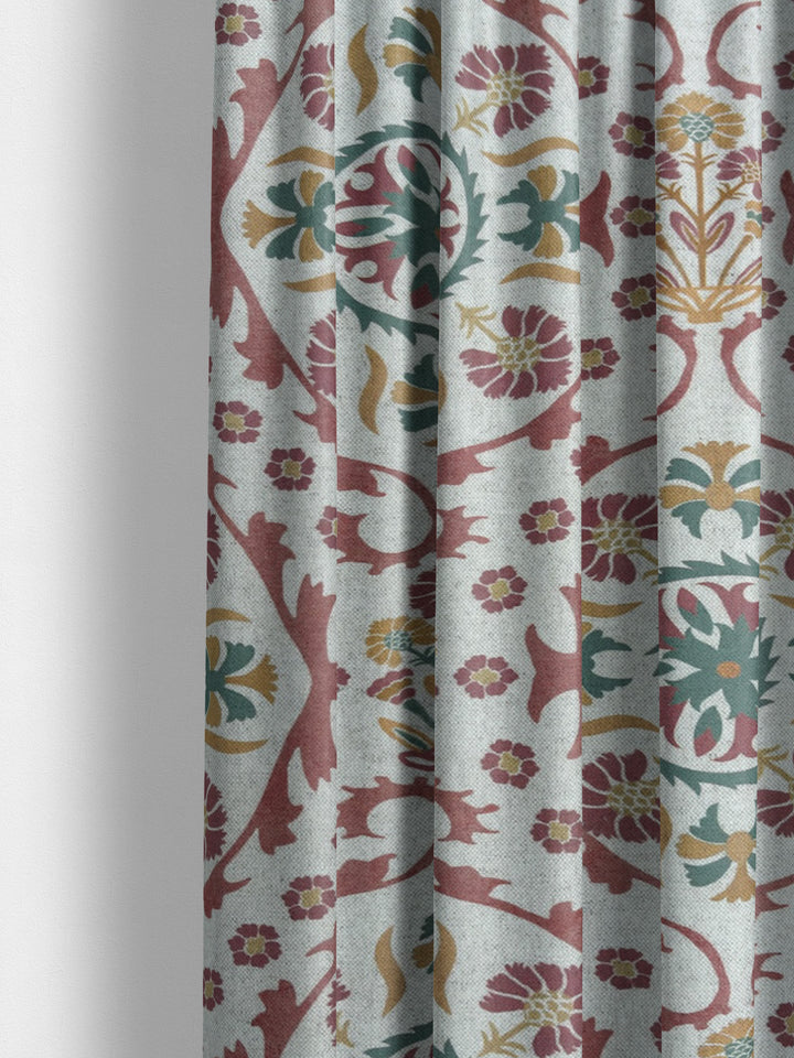 Edna New Linen - Red/Gold