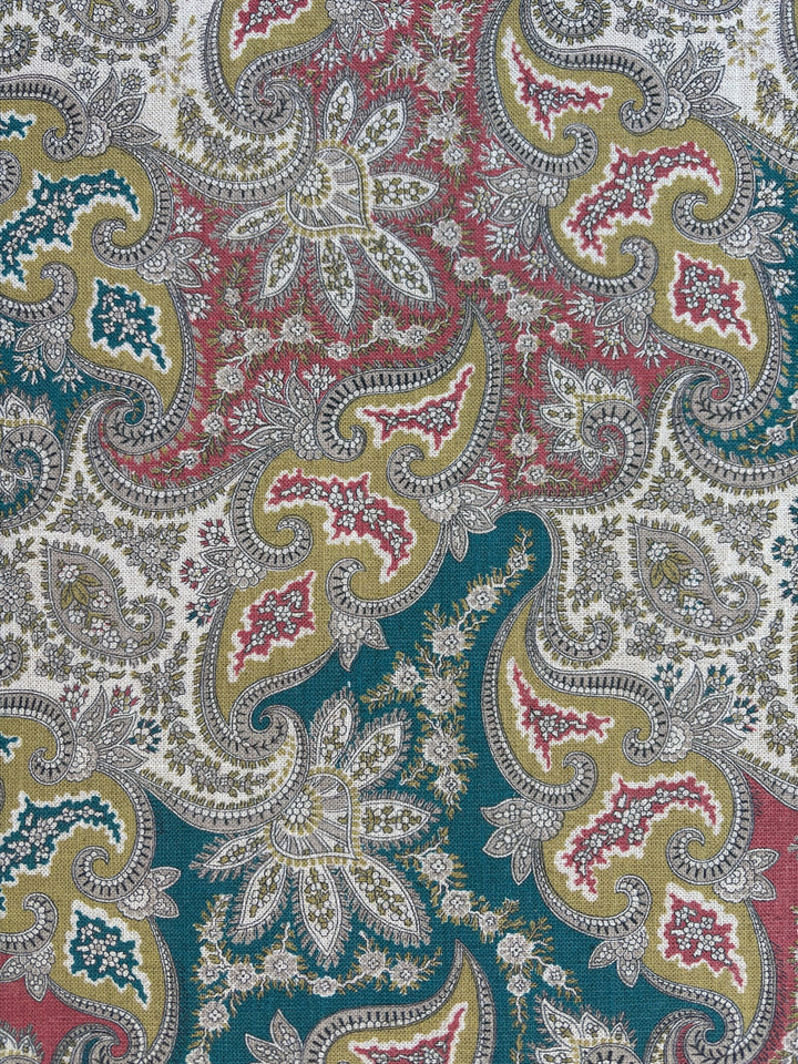 Kolby - Teal Red Gold