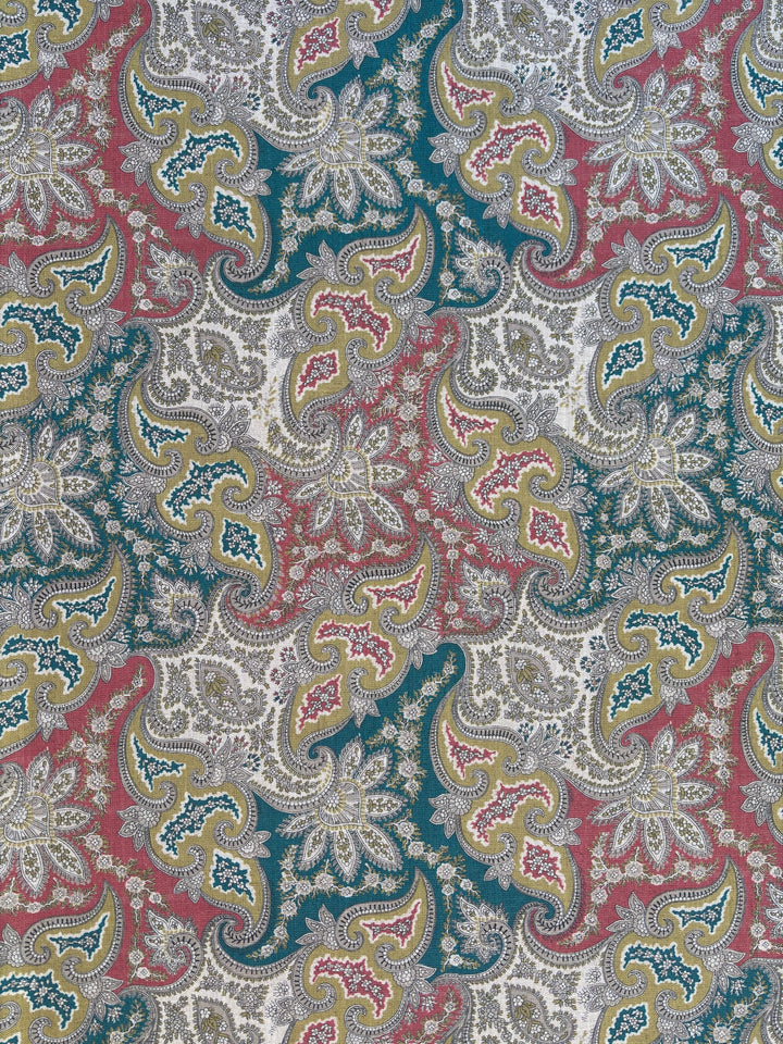 Kolby - Teal Red Gold