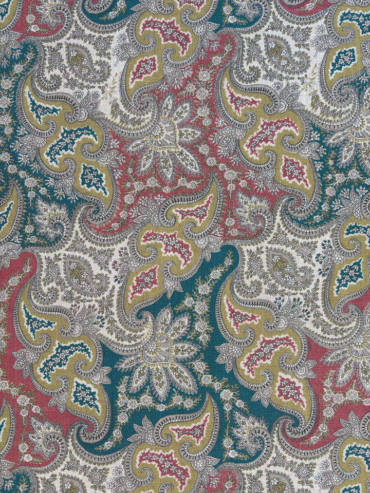 Kolby - Teal Red Gold