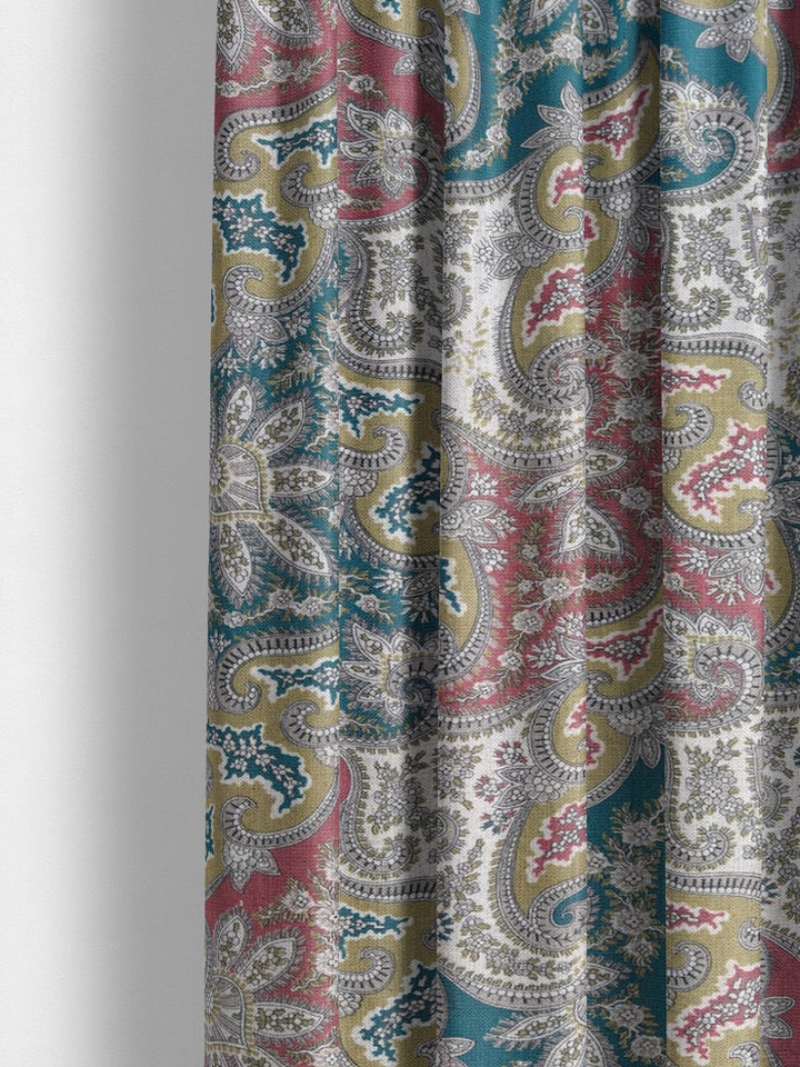 Kolby - Teal Red Gold