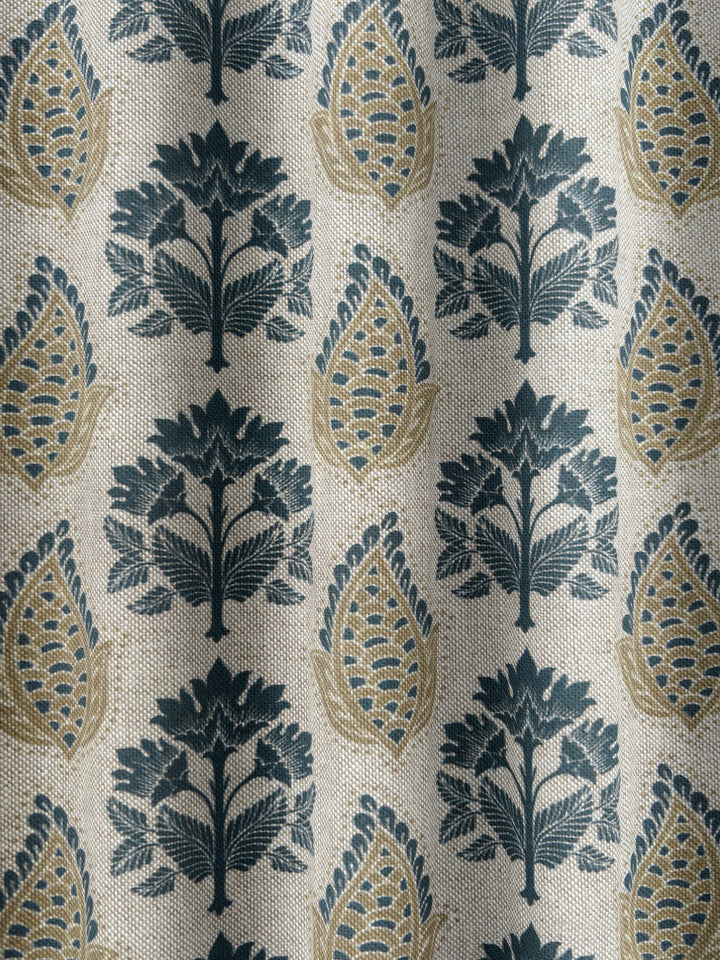 Lulworth - Indigo / Gold