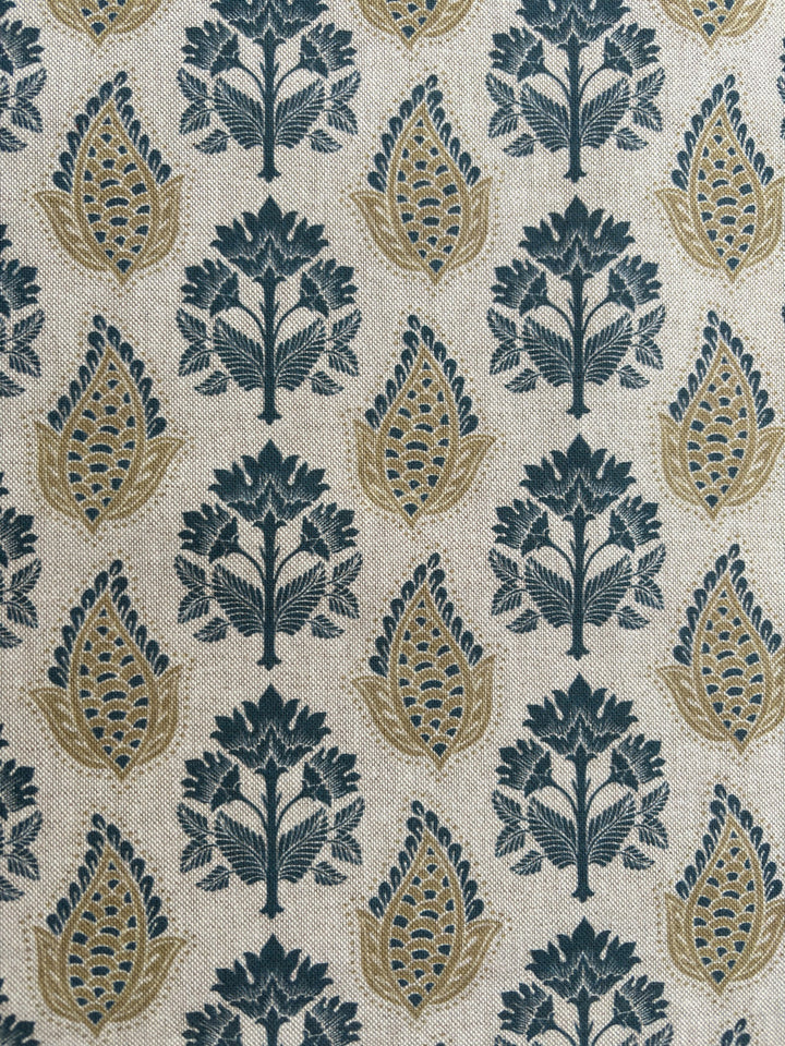 Lulworth - Indigo / Gold
