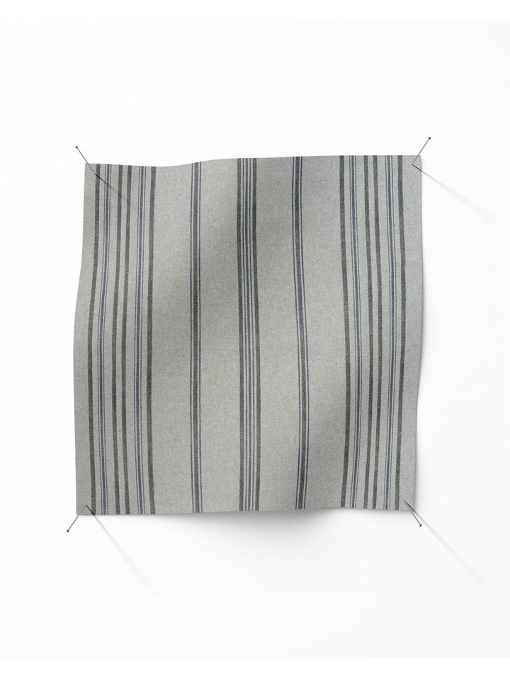 Greca Stripe - Grey/Blue