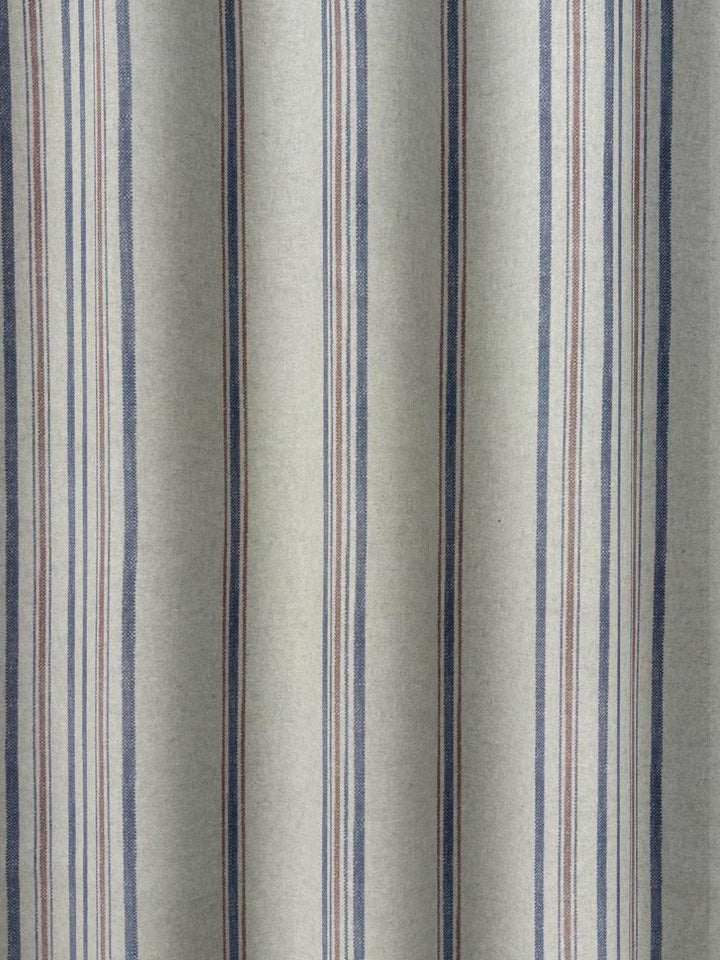 Greca Stripe - Navy/Soft Red