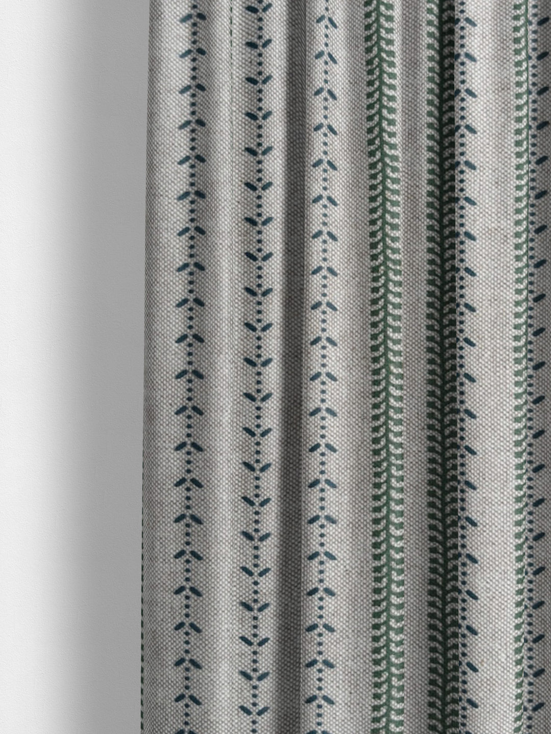Selby Linen - Sage / Navy