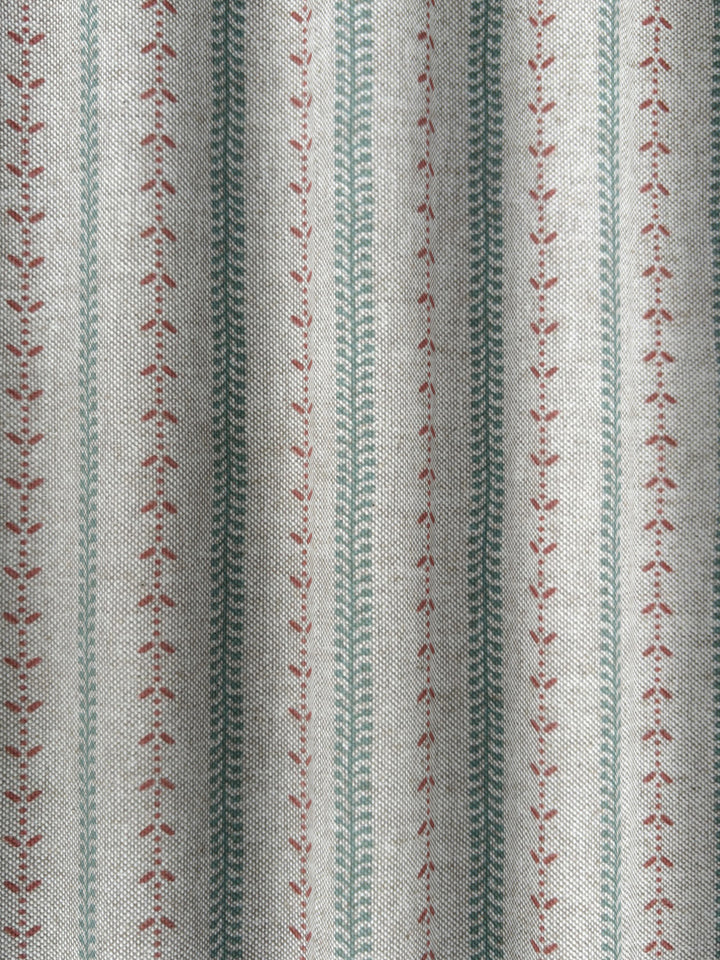 Selby Linen - Coral / Eau de Nil