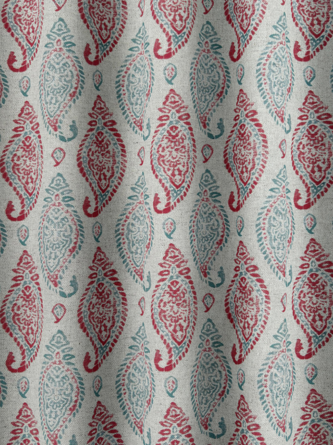 Taj - Teal / Red