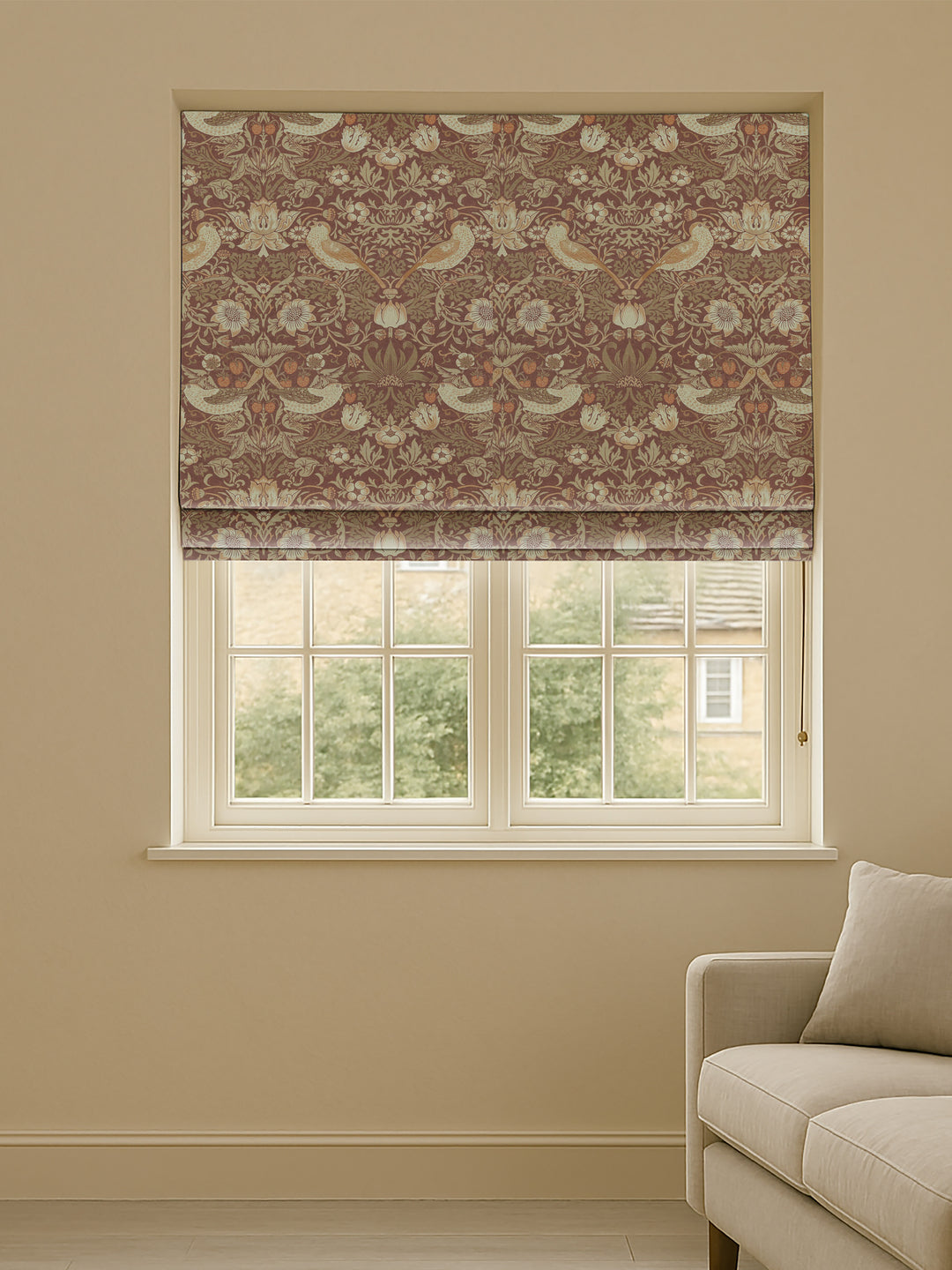 Roman Blind | Strawberry Thief