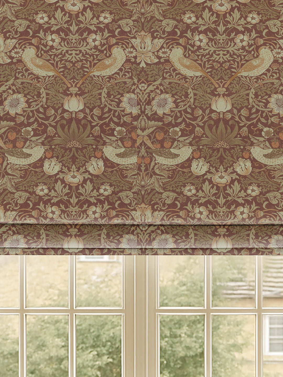 Roman Blind | Strawberry Thief