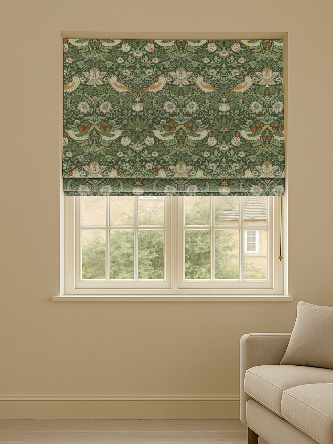 Roman Blind | Strawberry Thief