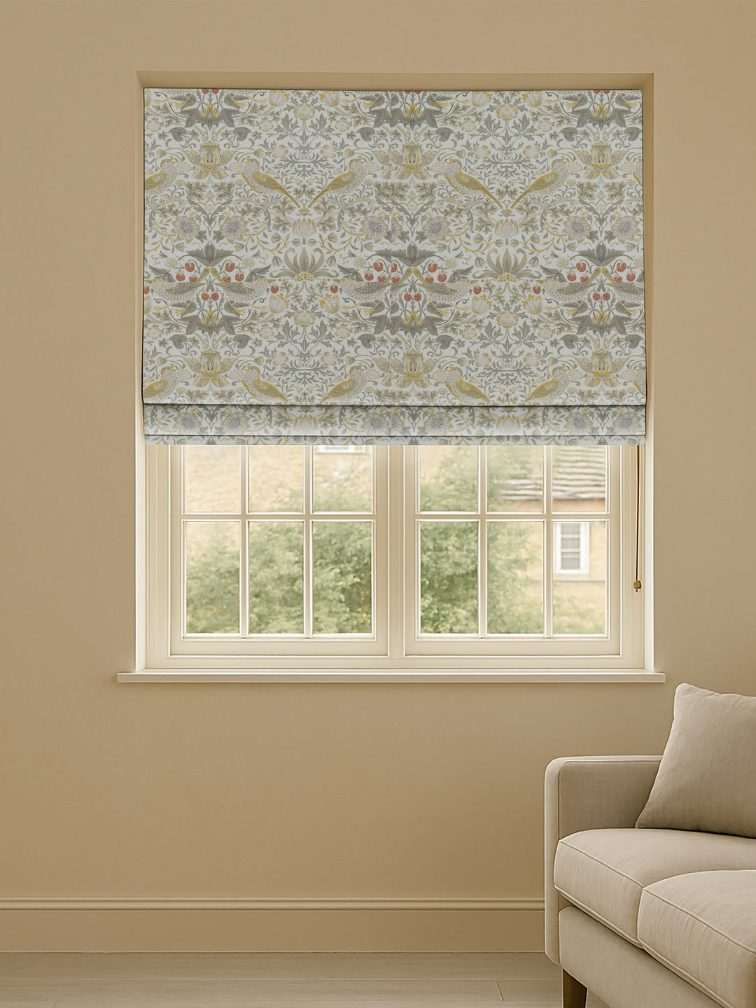 Roman Blind | Strawberry Thief
