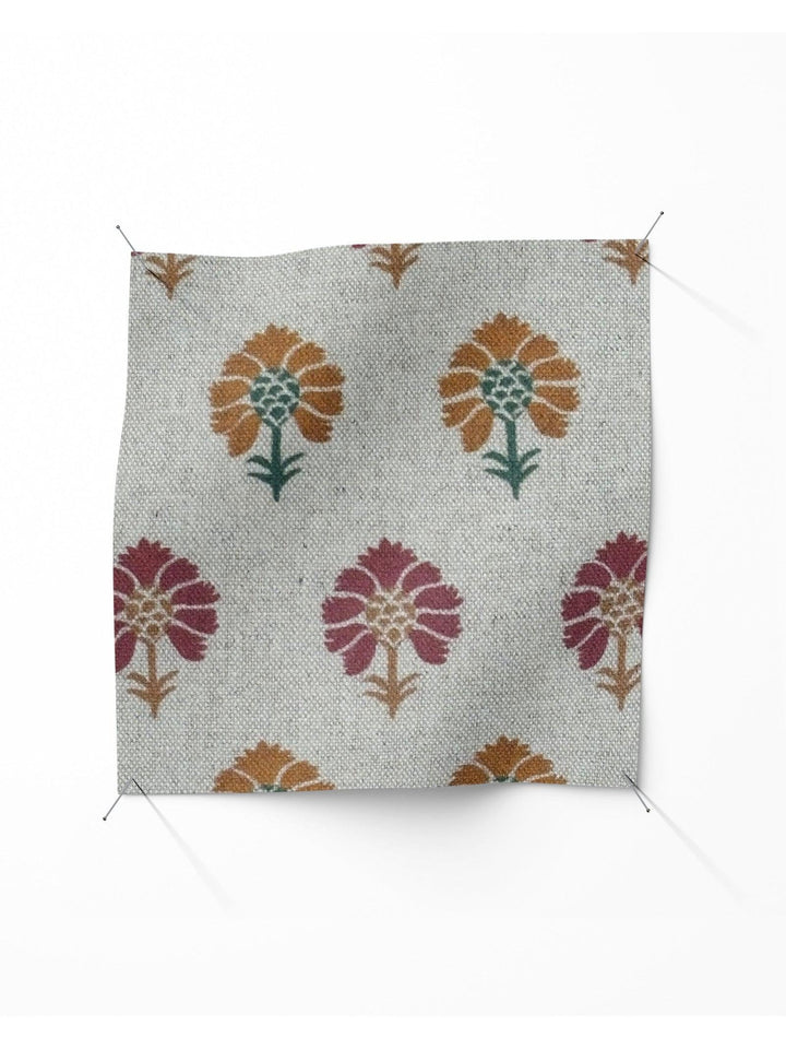 Edna Flor - Soft Red / Gold