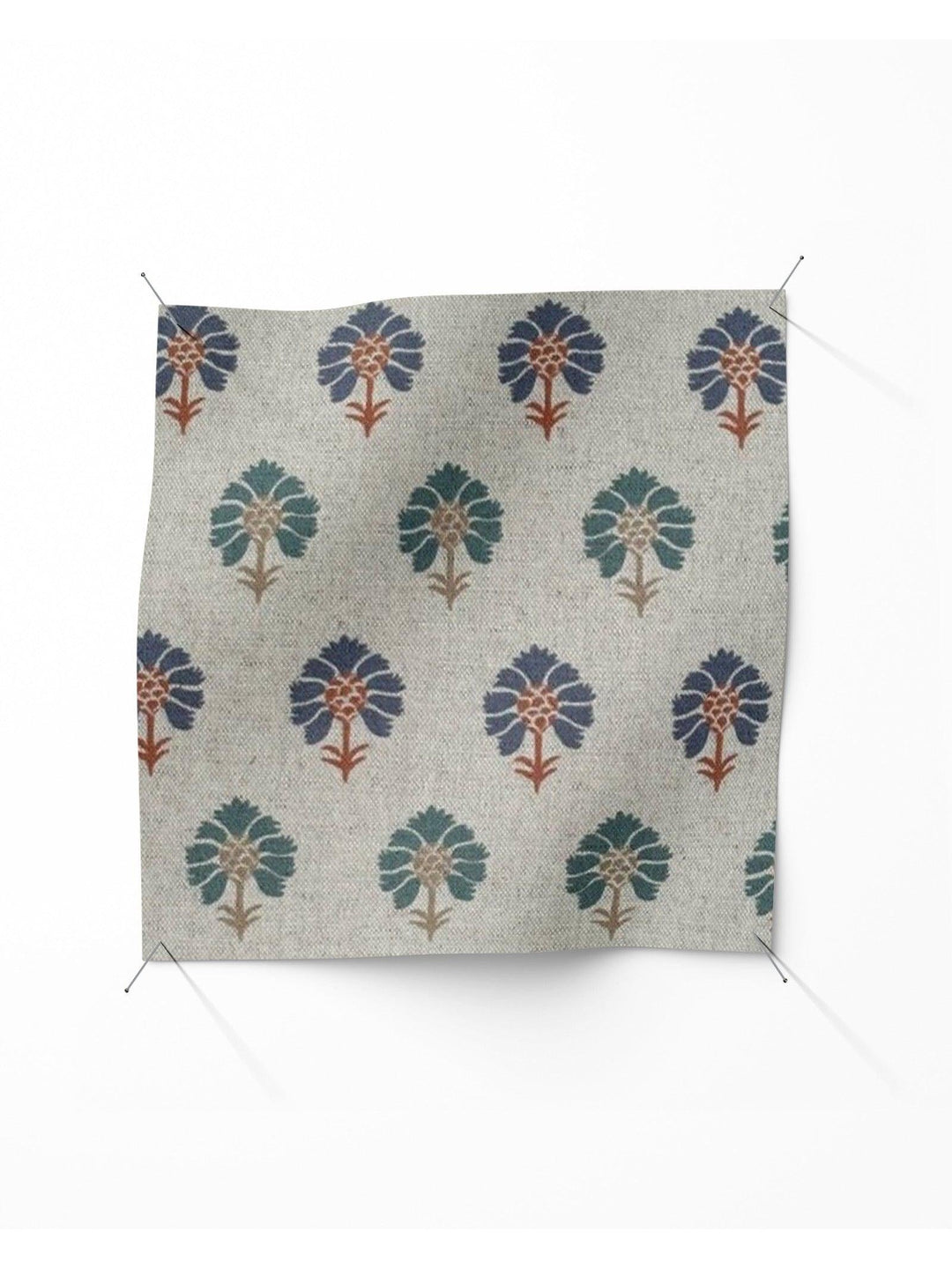 Edna Flor - Indigo / Sage