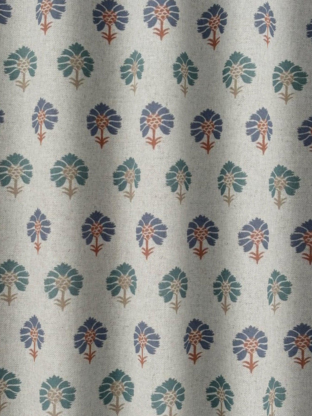 Edna Flor - Indigo / Sage