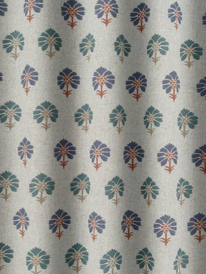 Edna Flor - Indigo / Sage