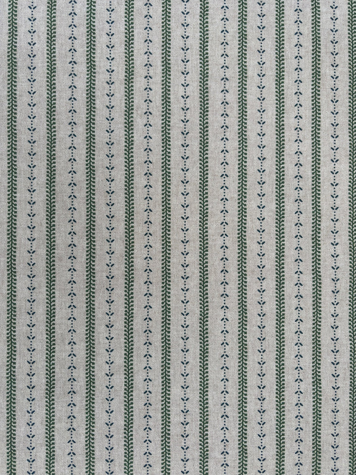 Selby Linen - Sage / Navy