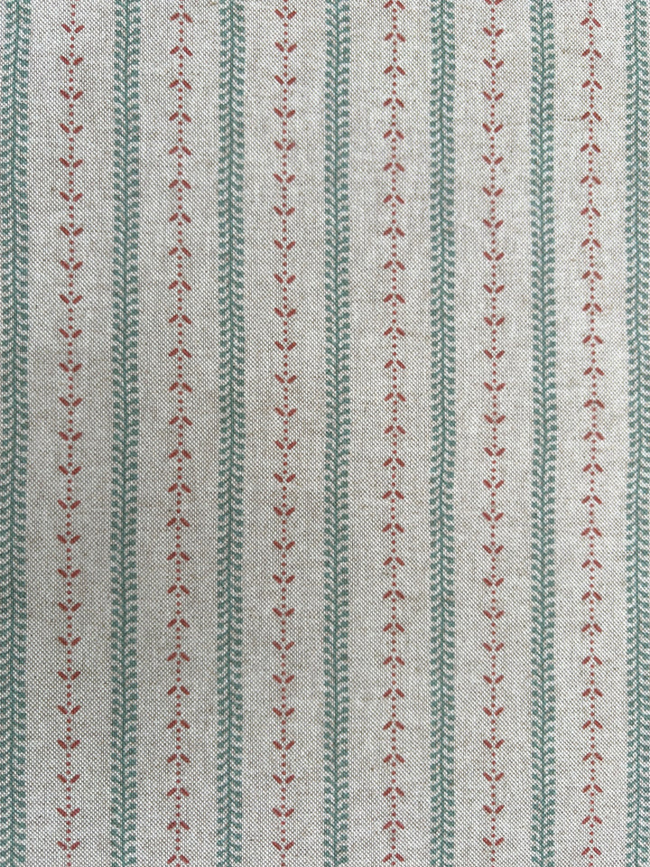 Selby Linen - Coral / Eau de Nil