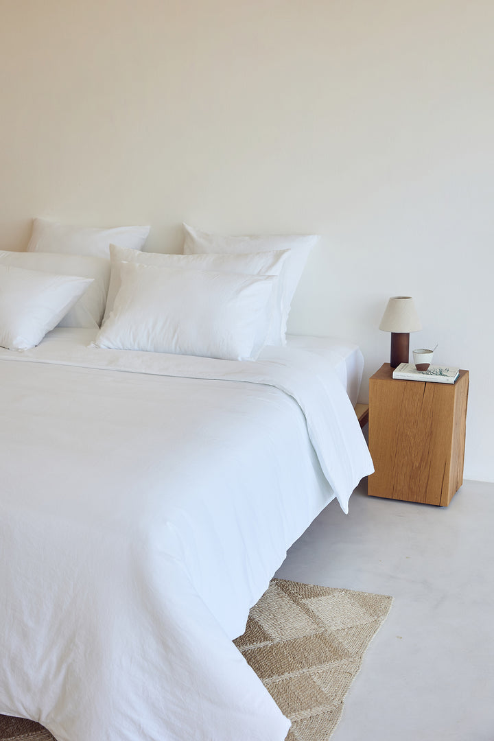 Tavira Washed Cotton Flat Sheet