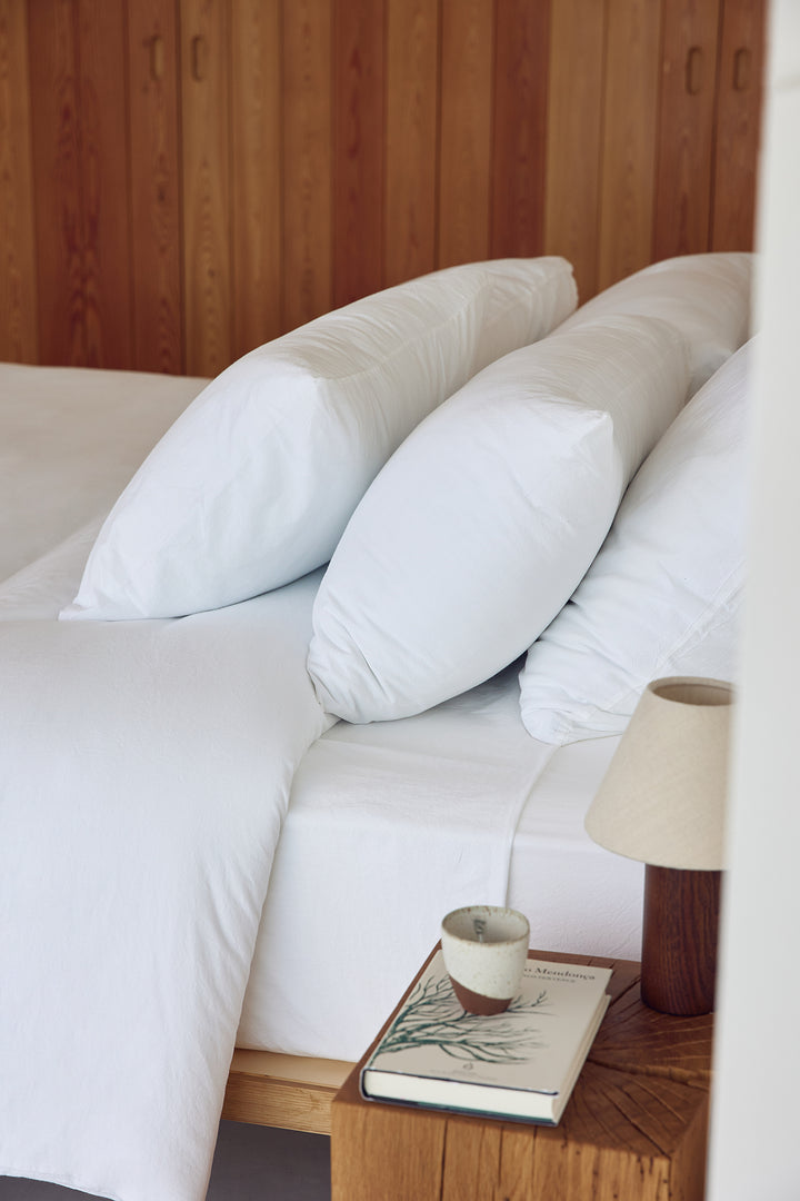 Tavira Washed Cotton Flat Sheet
