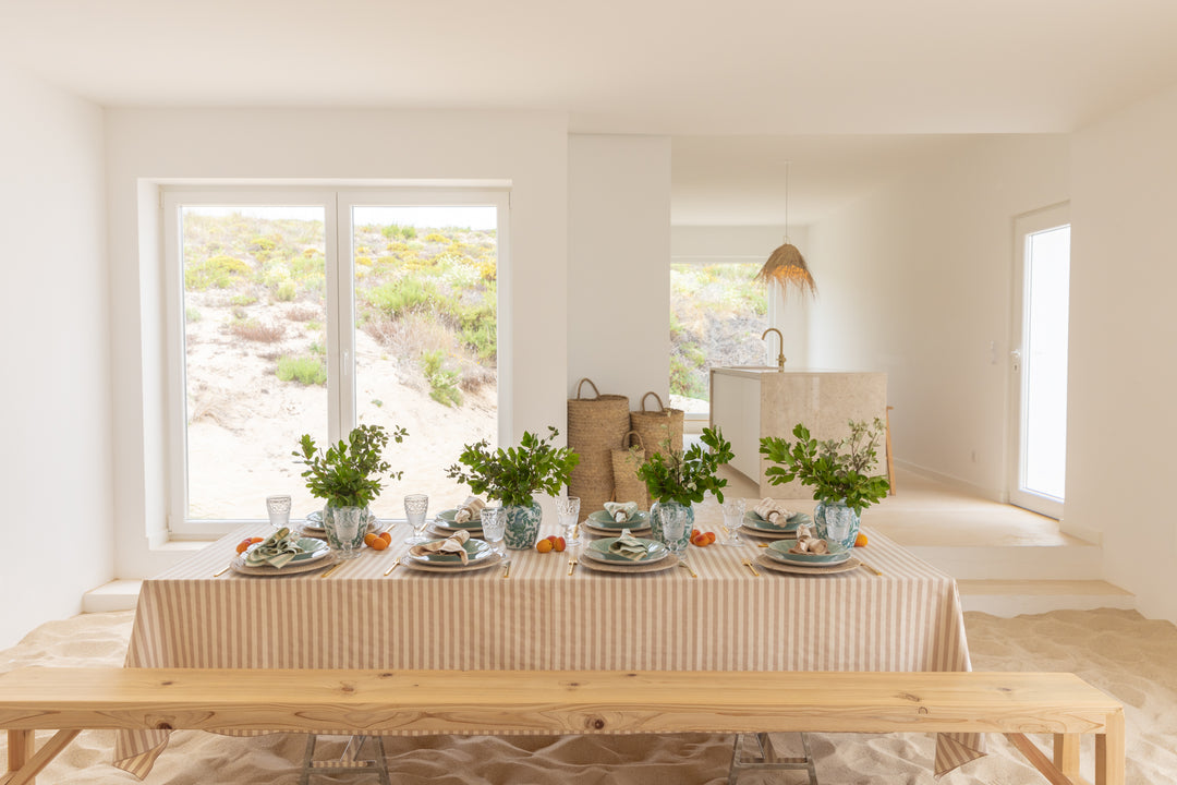Barra Table Cloth - Beige