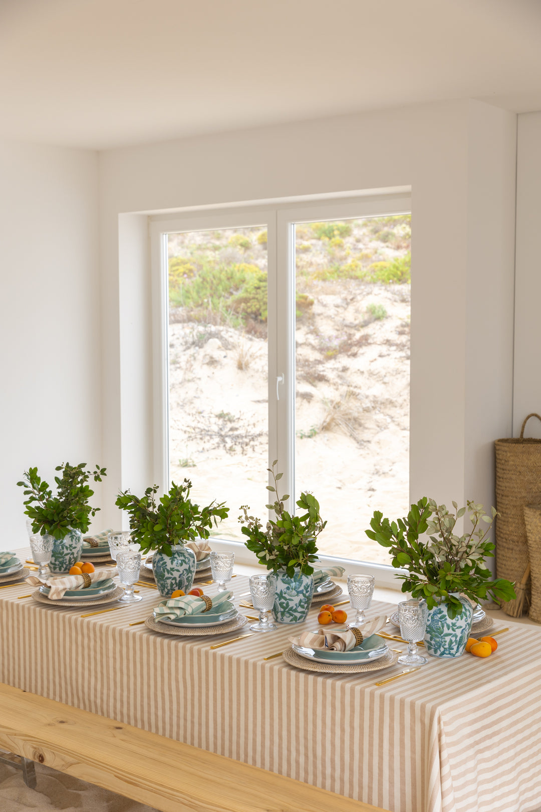 Barra Table Cloth - Beige