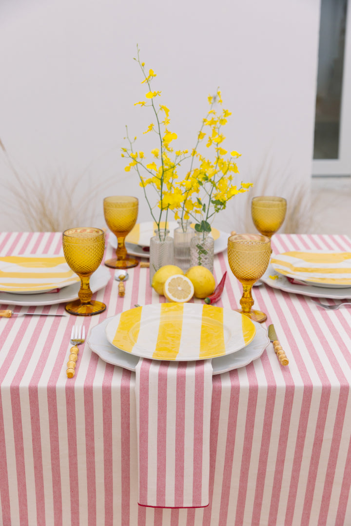 Barra Table Cloth - Red